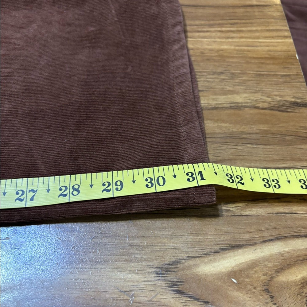 NEW Sanctuary women’s brown corduroy Hayden bootcut pants size 28 - Picture 9 of 9